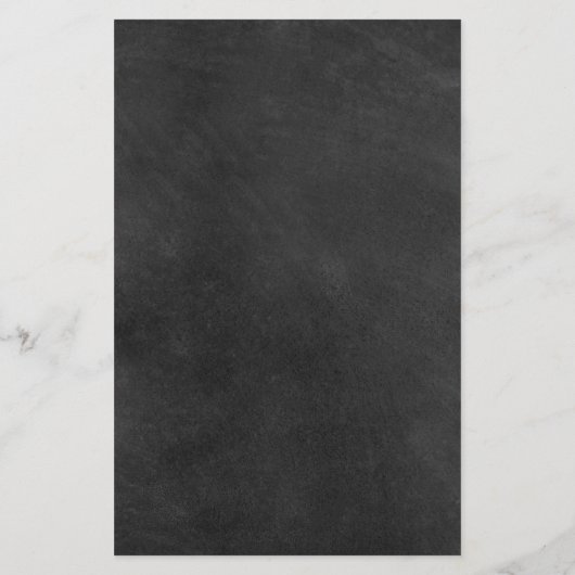 Gold Scissors Barber Service Menu Chalkboard (Achterkant)