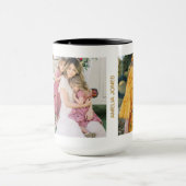 Gold Script Beste Mama Ooit Foto Verjaardag Koffie Mok (Midden)