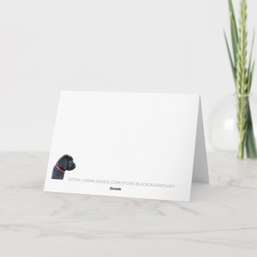 Gold Script Blue Line Congrates van politie Kaart (Achterkant)