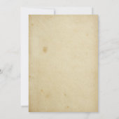 Gold Script Custom Photo Save the Date Weduwing (Achterkant)