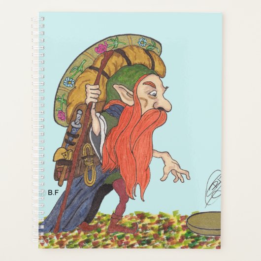 GOLD SEEKER LEPRECHAUN PLANNER (Voorkant)