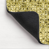 gold-sequin effect mousepad muismat (Hoek)