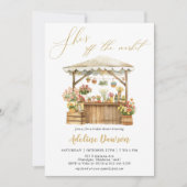 Gold She's off the Market Bridal Shower Invitation (Devant)