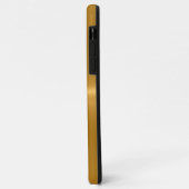 Gold Shiny Stainless Steel Metal Case-Mate iPhone Case (Achterkant/links)