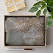 Gold Silk Unique Roos Art Dream Tissuepapier (Geschenk)