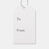 Gold Silver Bronze Metalen Hues Cadeaulabel (Achterkant)