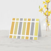 Gold Silver Bronze Metalen Hues Kaart (Gele Bloem)