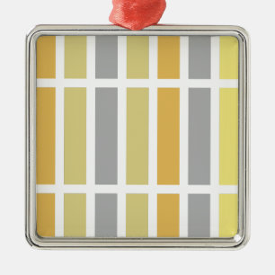 Gold Silver Bronze Metalen Hues Ornament