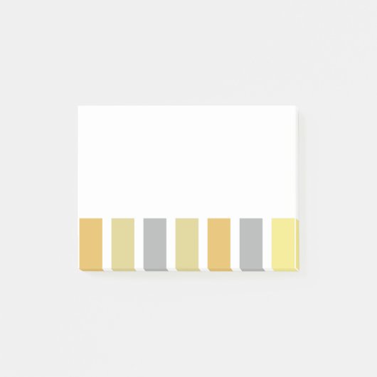 Gold Silver Bronze Metalen Hues Post-it® Notes (Voorkant)