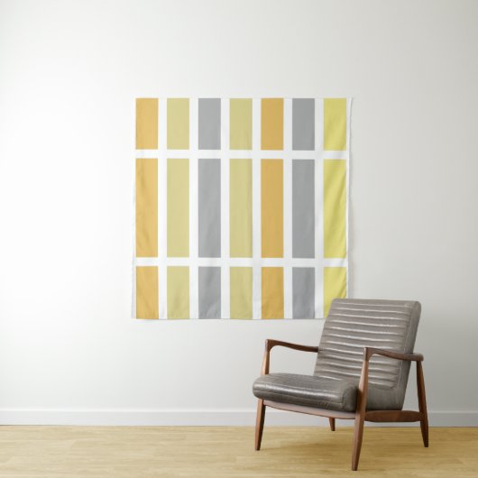 Gold Silver Bronze Metalen Hues Wandkleed (In situ)