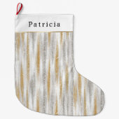 Gold Silver Christmas Celebration Grote Kerstsok (Voorkant)