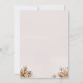 Gold Silver Christmas Tree Ornaments Party Kaart (Achterkant)