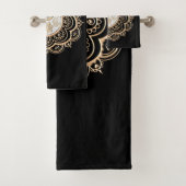 Gold & Silver Mandala Bad Handdoek (Insitu)
