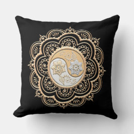 Gold & Silver Mandala Kussen