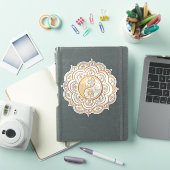 Gold & Silver Mandala Sticker (iPad Cover)