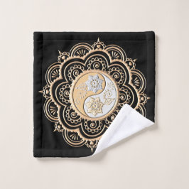 Gold & Silver Mandala Washandje