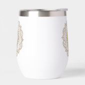 Gold & Silver Mandala water bottle (Links)