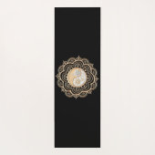 Gold & Silver Mandala Yogamat (Achterkant)