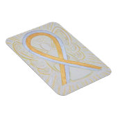 Gold & Silver Sensibilisation Ruban Angel Magnets (Côté Droit)