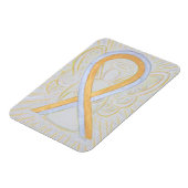 Gold & Silver Sensibilisation Ruban Angel Magnets (Côté Gauche)