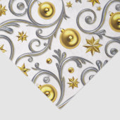 Gold & Silver Swirl Elegance Tissuepapier (Detail)