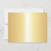 Gold Sjabloon Calligraphed Script Text Name (Achterkant)