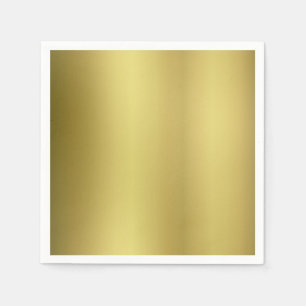 Gold Sjabloon leeg Servet