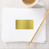 Gold Sjabloon Terug Aanpassen Etiket (Insitu)