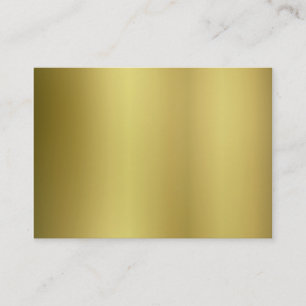 Gold Sjabloon Terug Aanpassen Visitekaartje
