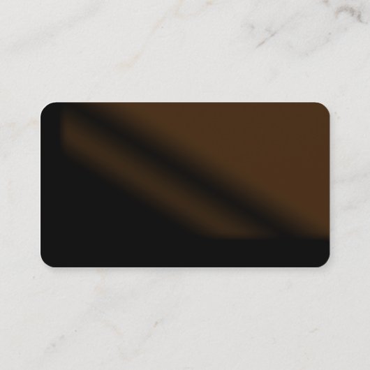 Gold Skeleton Key Brown Locksmith Cartes de visite (Dos)