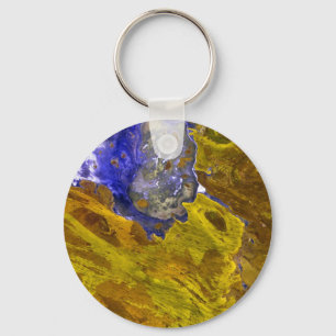 Gold Slate<br> Sleutelhanger