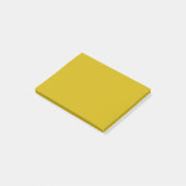 Gold Solid Color Post-it® Notes (Schuin)