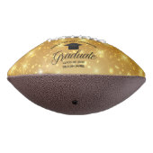 Gold Sparkle Afstuderen Chic - aangepaste Afstuder American Football (Gedraaid 270)