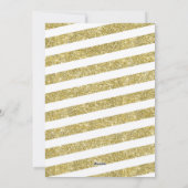 Gold Sparkle Christmas Kaarten (Achterkant)