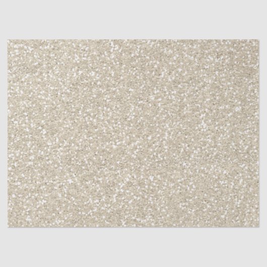 Gold Sparkle Faux Glitter Tissuepapier (Voorkant)