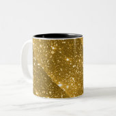 Gold Sparkle Two Toned Mok (Voorkant links)