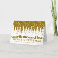 Gold Sparkles dochter en haar familie kerst