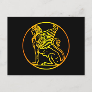 Gold Sphinx Briefkaart