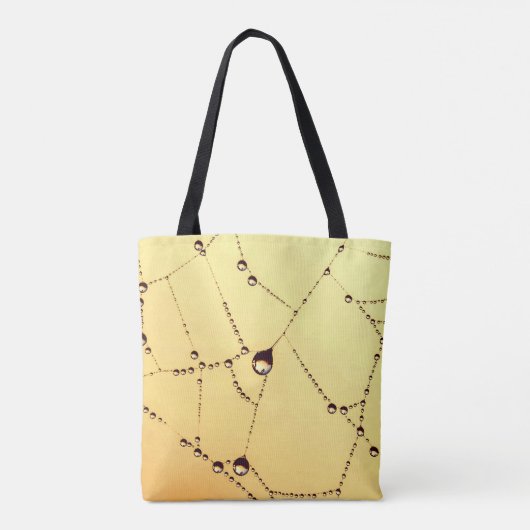 Gold spiderweb tas (Achterkant)