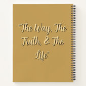 Gold Spiral Notebook, Jesus with Us Prayer Journal (Dos)