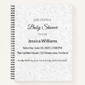 Gold Spiral Notebook | Lab & 300 Page Journal (Devant)