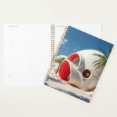 Gold Spiral Planner - élégant et organisé (Devant avec enveloppe)