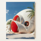 Gold Spiral Planner - élégant et organisé (Dos)