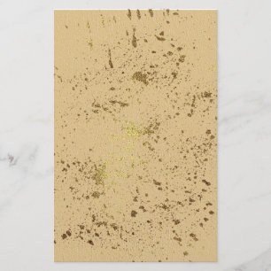 Gold Splash Briefpapier