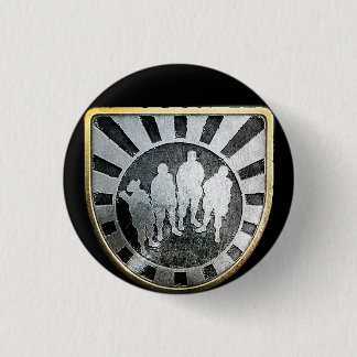 Gold Squad Pin Ronde Button 3,2 Cm