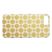 Gold Square Link Barely Er iPhone 7 Hoesje (Achterkant (Horizontaal))
