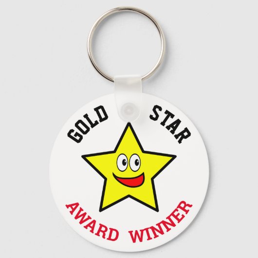 Gold Star Award - Winner Sleutelhanger (Voorkant)