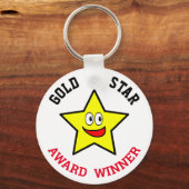 Gold Star Award - Winner Sleutelhanger (Voorkant)