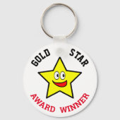 Gold Star Award - Winner Sleutelhanger (Achterkant)
