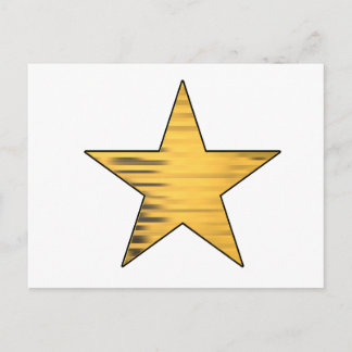 Gold Star Briefkaart